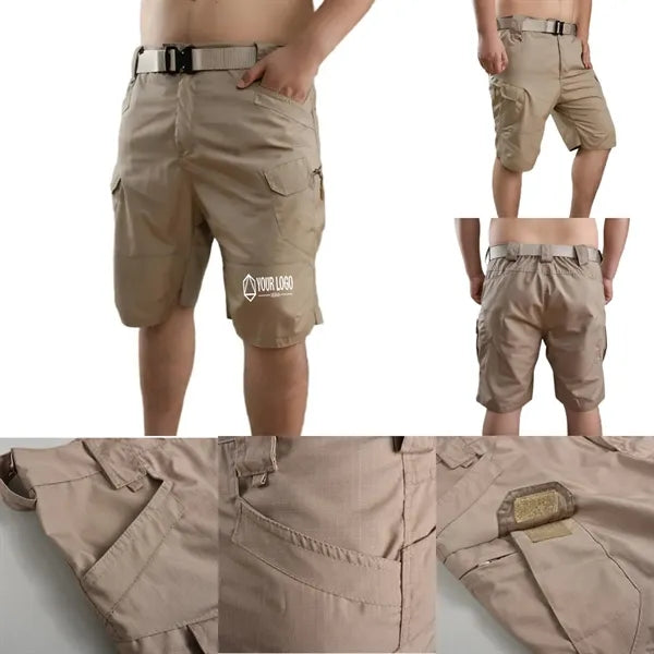 Men's Multi - Pocket Tactical Shorts for Outdoor Adventures