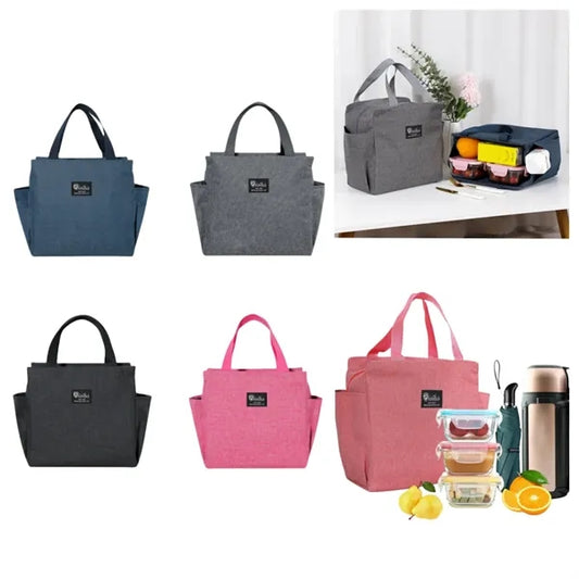 Large capacity lunch tote bags for men and women