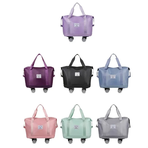 Expandable Foldable Luggage with Spinner Wheels