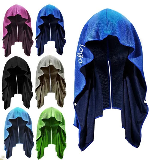 Sports Quick Drying Cooling Hoodie Towel