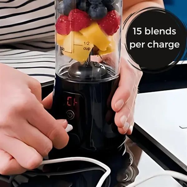 14oz. Electric Juice Blender Juicer Cup w/ Leak Proof Lid