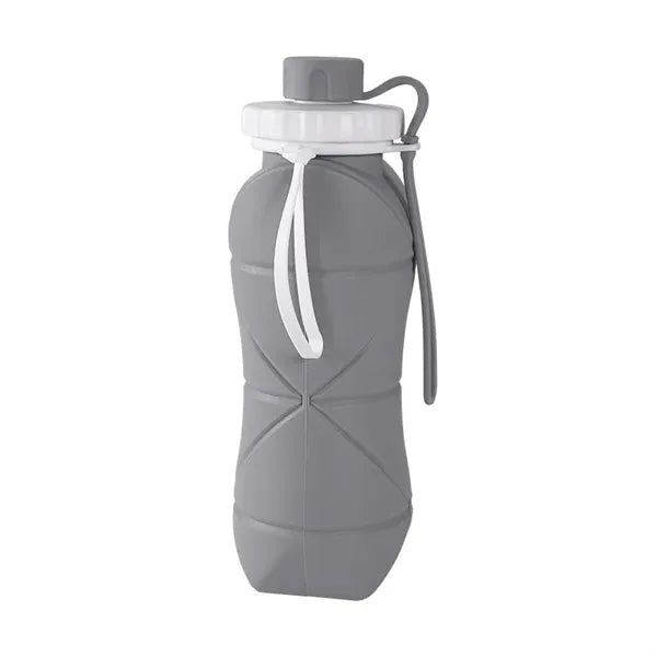 20 oz. Folding Silicone Water Bottle