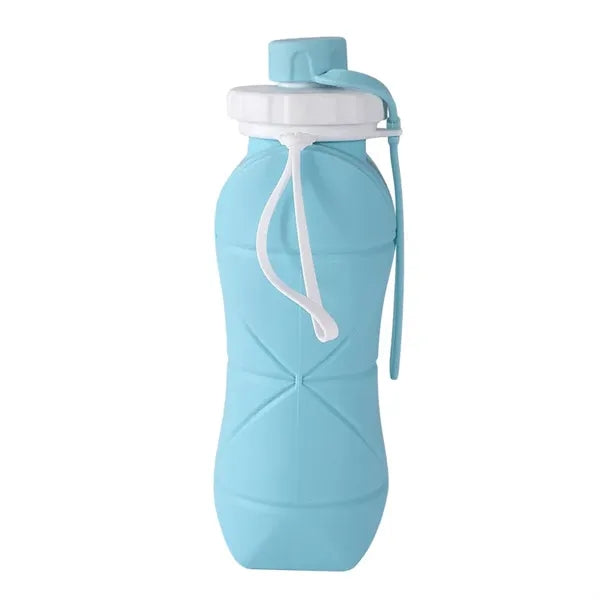 20 oz. Folding Silicone Water Bottle