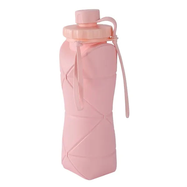 20 oz. Folding Silicone Water Bottle