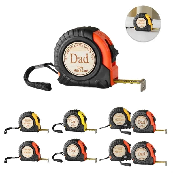 Wood Tape Measure Father's Day Gift
