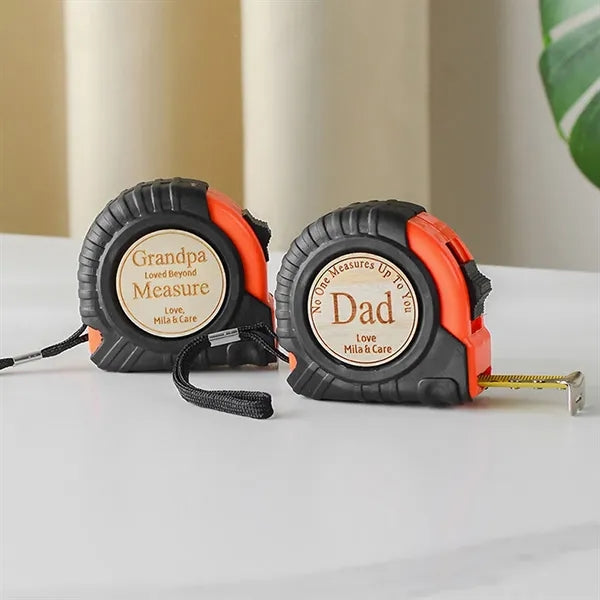 Wood Tape Measure Father's Day Gift