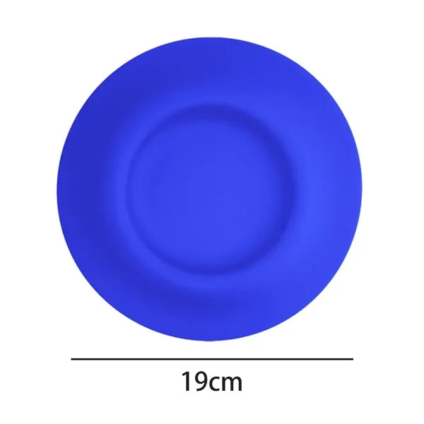 Silicone Pet Flying Disc Bowl with Custom Logo