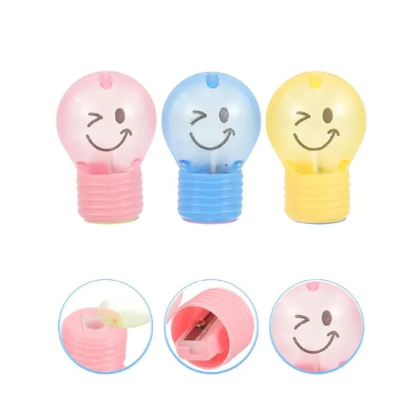 Light Bulb Manual Cute Mini Pencil Sharpener