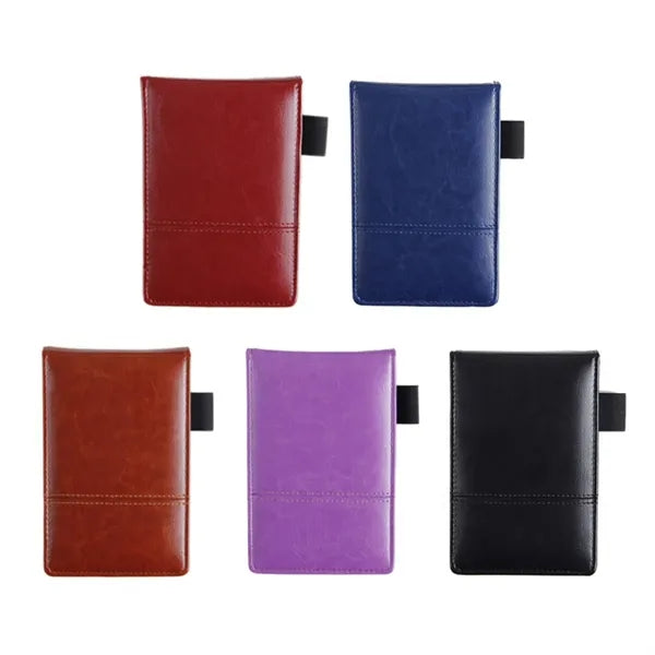 PU Leather Calculator Notepad