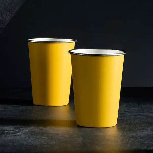 12oz stainless steel camping cup