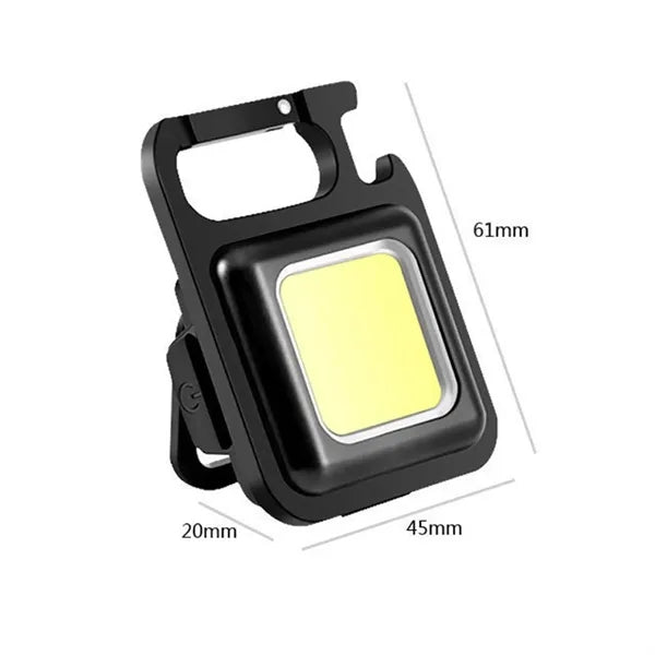 3 In 1 Aluminum Alloy Waterproof COB Flashlight