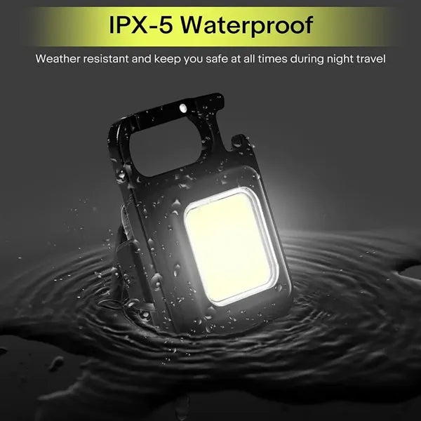 3 In 1 Aluminum Alloy Waterproof COB Flashlight