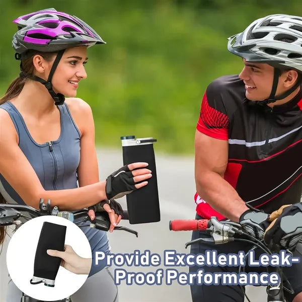 Collapsible BPA Free 20 oz Foldable Travel Water Bottle