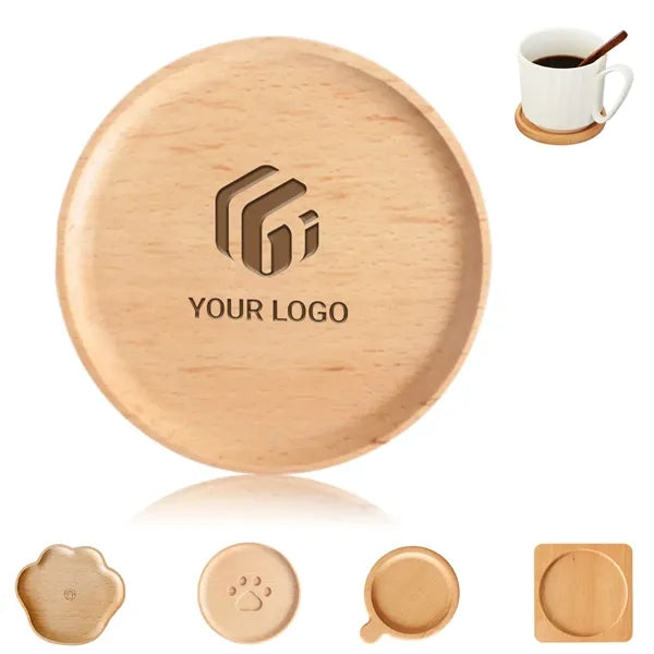 Gifts drinks coffee dining table bar wooden coaster