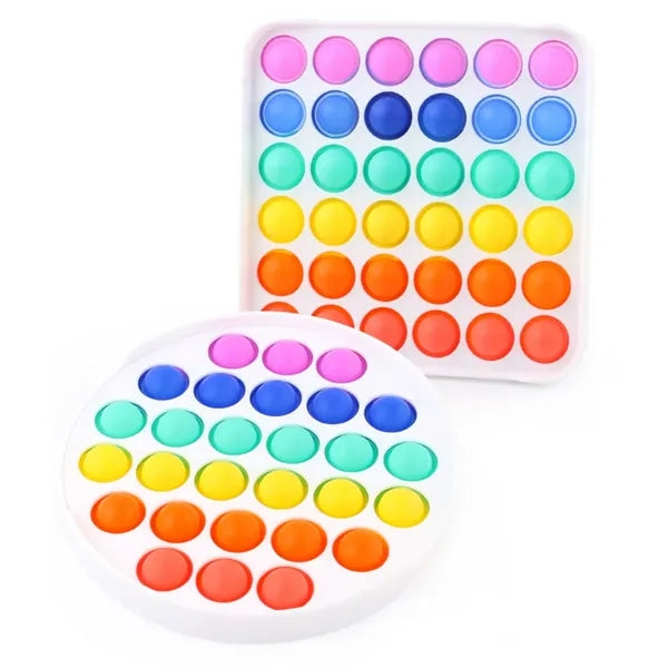 Rainbow Pop It Fidget Toy Sensory Stress Reliever