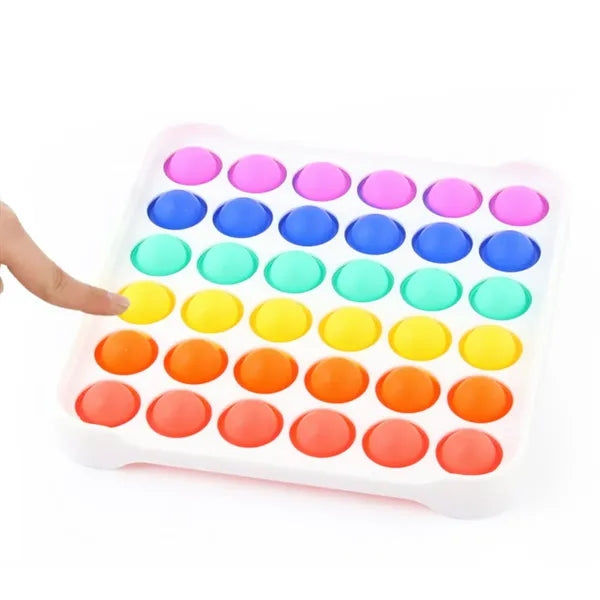 Rainbow Pop It Fidget Toy Sensory Stress Reliever
