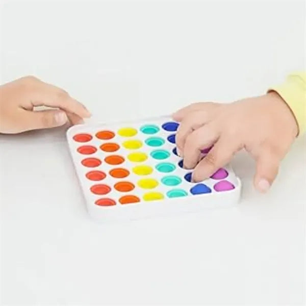 Rainbow Pop It Fidget Toy Sensory Stress Reliever