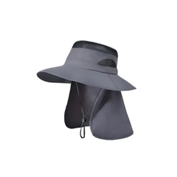 Outdoor Adventure Hat with Wide Brim & Neck Shield