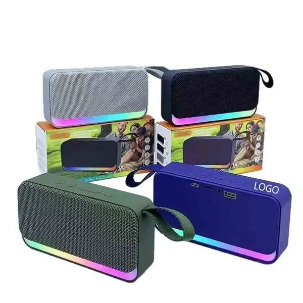 Portable Bluetooth Speaker With LED
