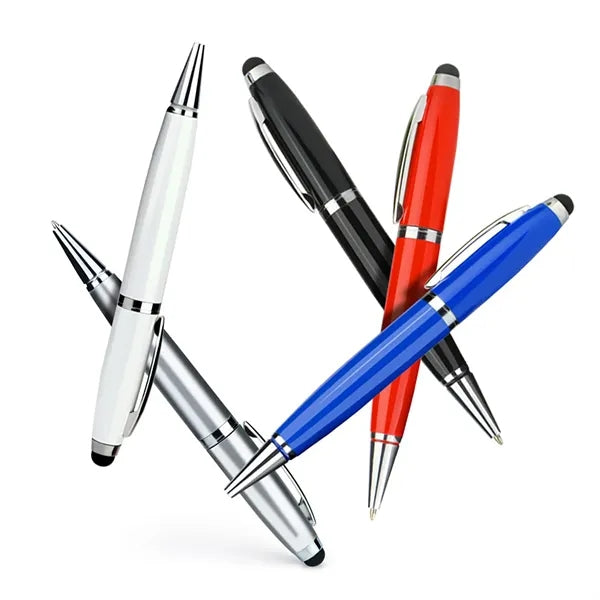 3 In 1 USB Flash Drive Touch Stylus Ball-point Pen-8GB