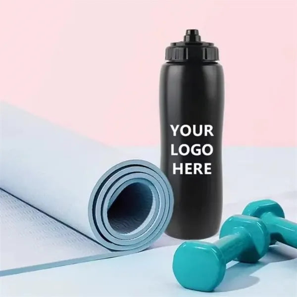 32oz Squeeze Sports Water Bottle - BPA-Free PP Plastic