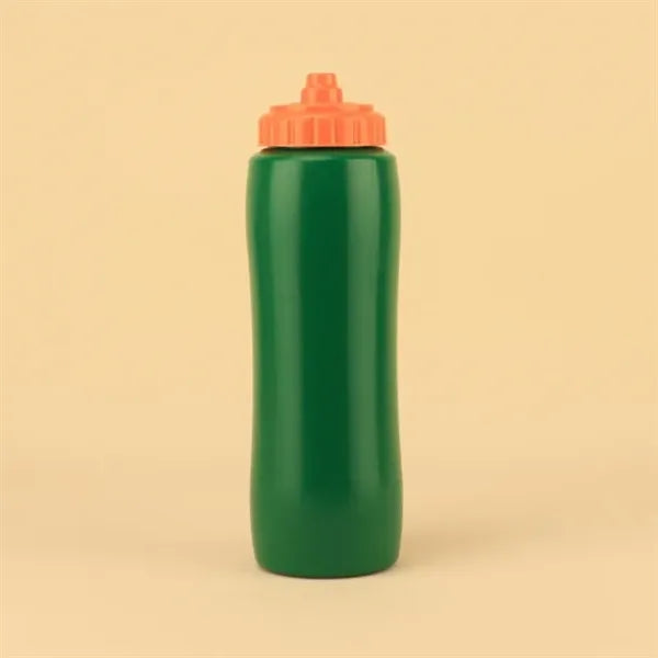 32oz Squeeze Sports Water Bottle - BPA-Free PP Plastic