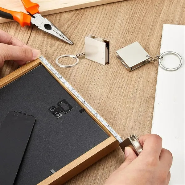 Retractable Keychain Ruler