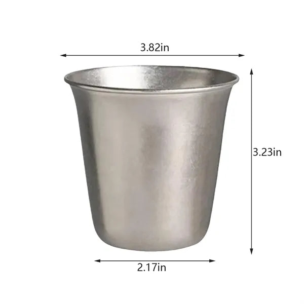 Unbreakable bar home restaurant tumblers stainless steel cup