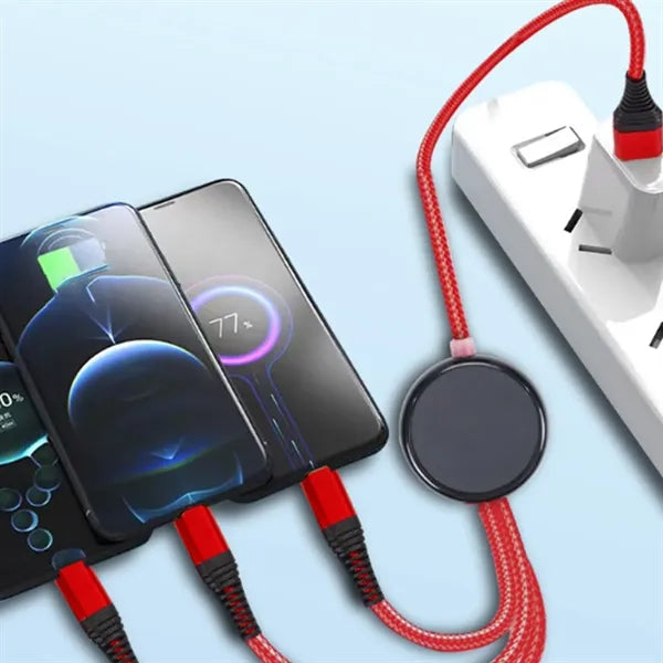 Illuminated Logo 3 in 1 Charging Cable
