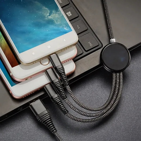 Illuminated Logo 3 in 1 Charging Cable