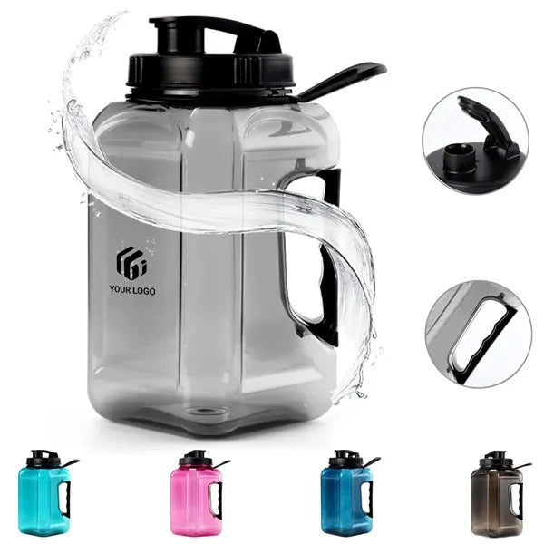 Large capacity gym office fitness bucket sports water bottle