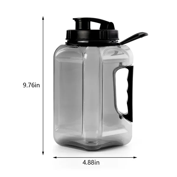 Large capacity gym office fitness bucket sports water bottle