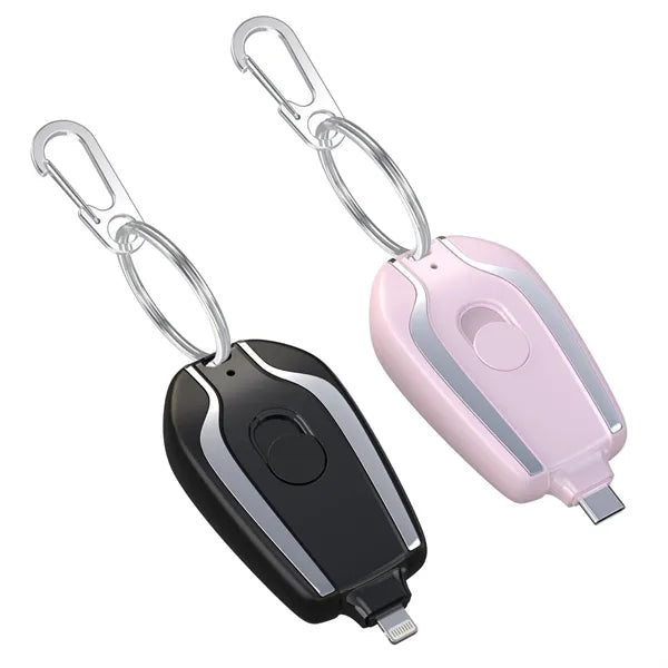 Mini Emergency Portable Mobile Phone Keychain Power Bank