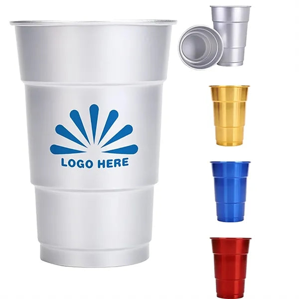 16 oz Recyclable Aluminum Pint Cup