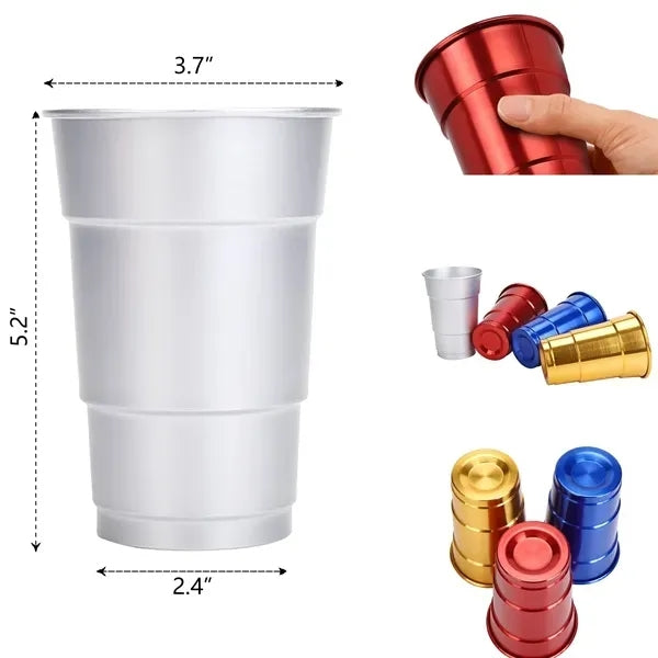 16 oz Recyclable Aluminum Pint Cup