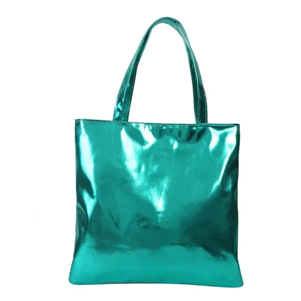 Handbag Laser Shiny PU Leather Tote Bag