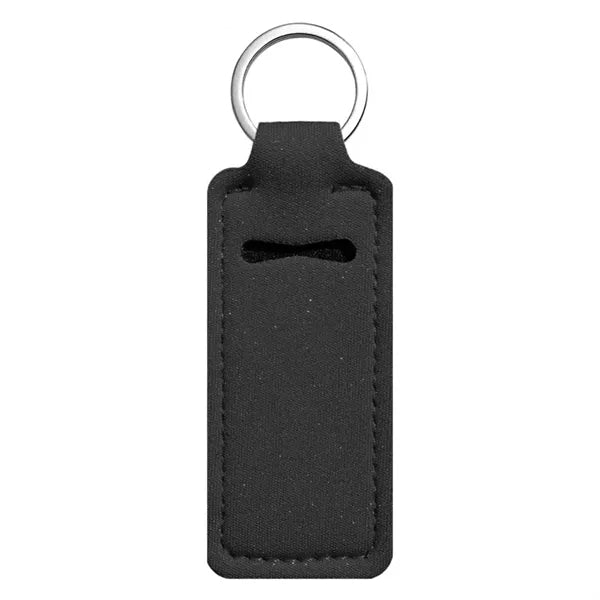 Neoprene Lipstick Keychain Holder