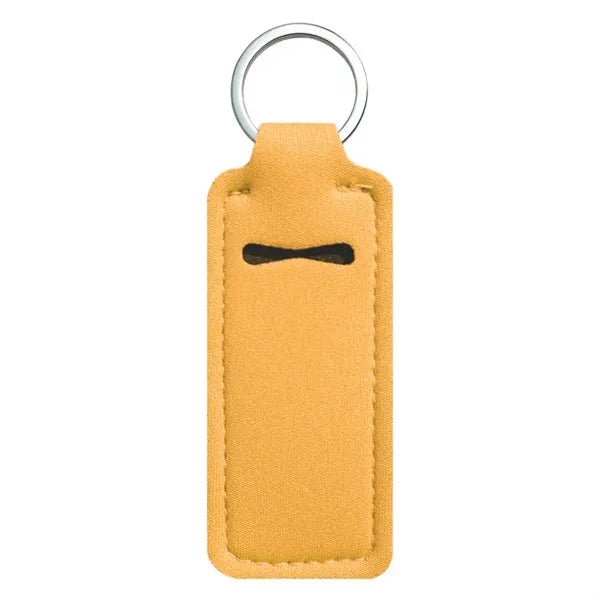 Neoprene Lipstick Keychain Holder