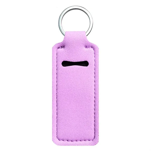Neoprene Lipstick Keychain Holder