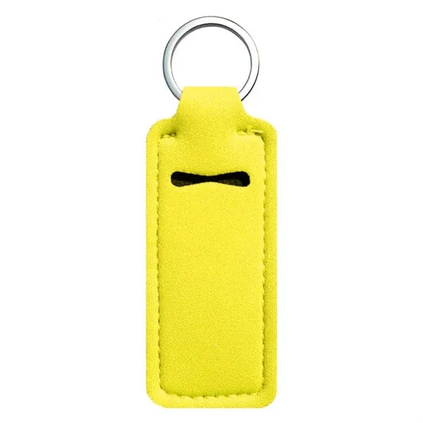 Neoprene Lipstick Keychain Holder