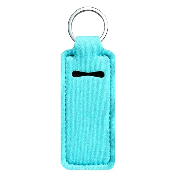 Neoprene Lipstick Keychain Holder