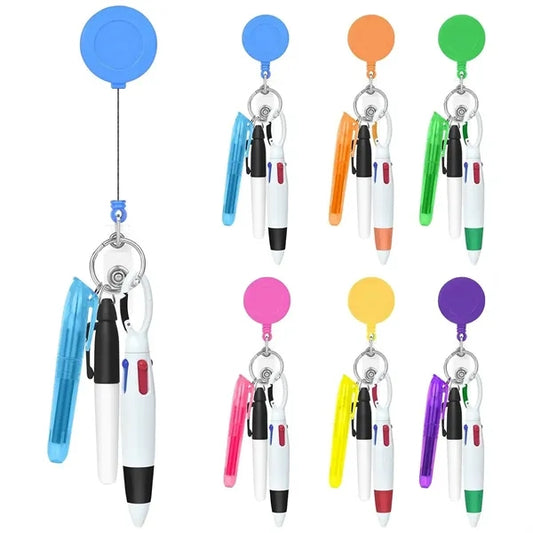 Nurse Pen Set Badge Reel Holder