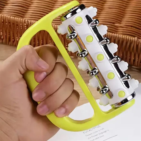 Handheld Roller Massager with Multi Bead Design