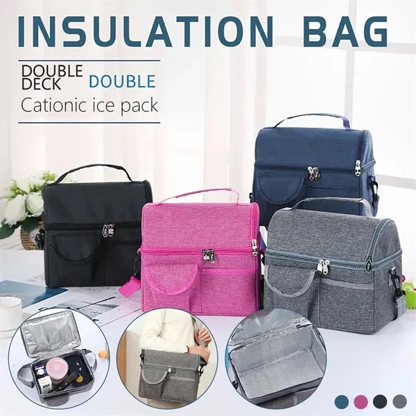Portable Insulated Food Cooler Bags for for Work, Picnic