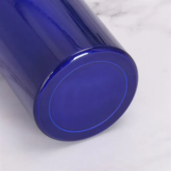 20Oz. Aluminum Sports Water Bottle with Carry Handle Cap