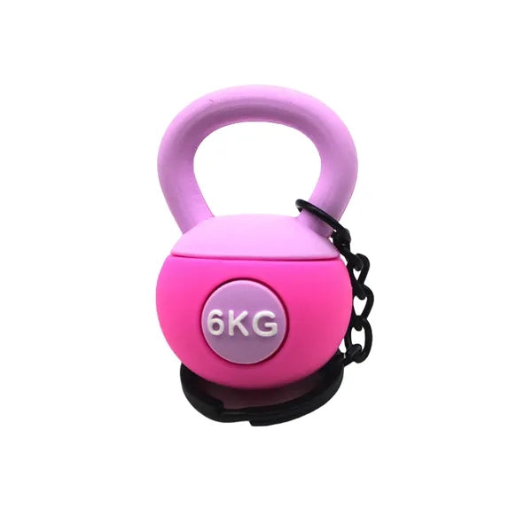 Kettlebell Keychain Fitness Accessory for Workout Enthusiast