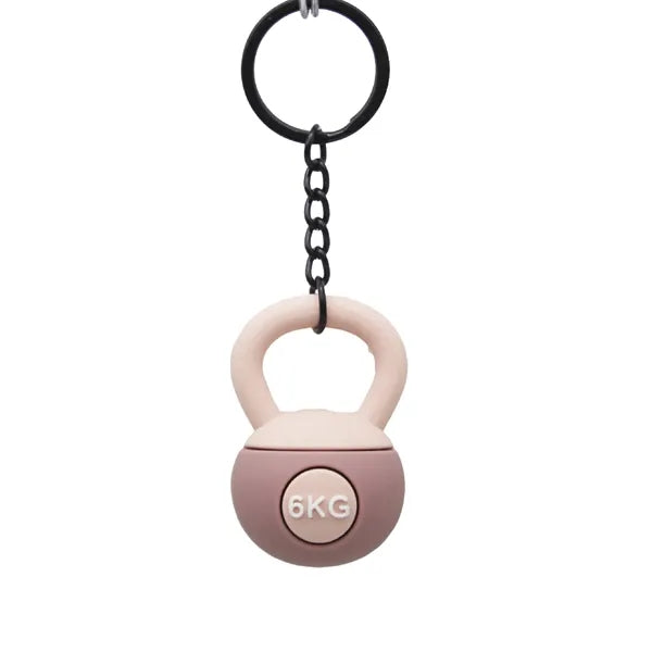 Kettlebell Keychain Fitness Accessory for Workout Enthusiast