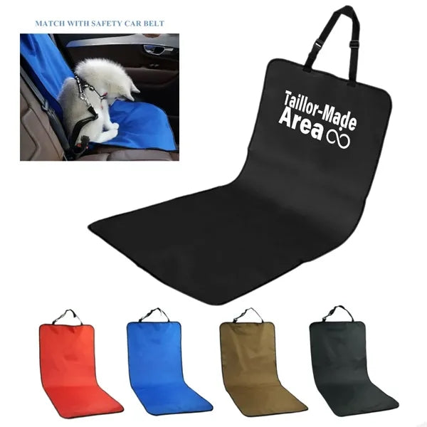 Waterproof Oxford Pet Car Seat Cover Custom Logo Available