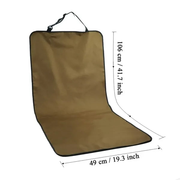 Waterproof Oxford Pet Car Seat Cover Custom Logo Available