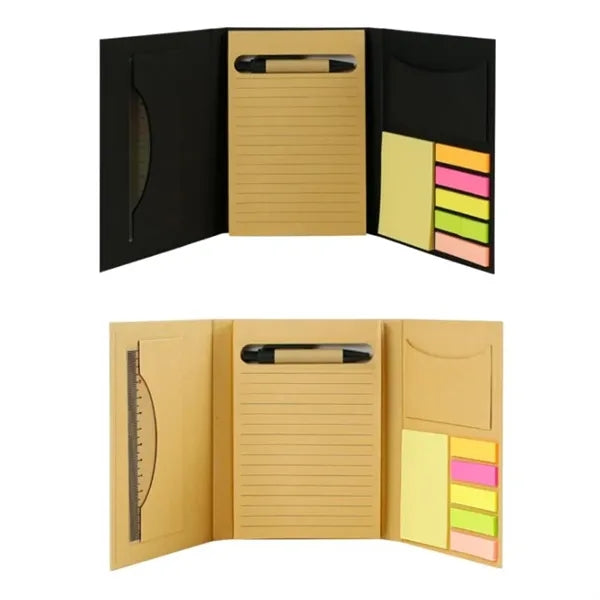 Desk Organizer with Notepad Sticky Notes